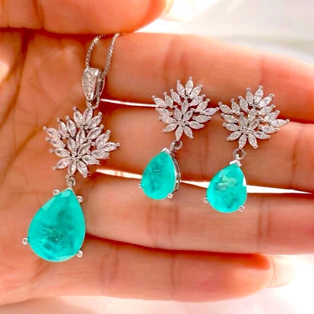 ✨✨Paraiba Tourmaline Crown Set✨✨